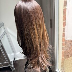 EllaRae | Dani Style Wig | Lace Front Free Parting Straight Brunette